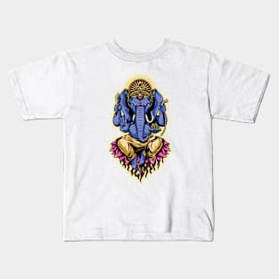 pop art ganesha Kids T-Shirt